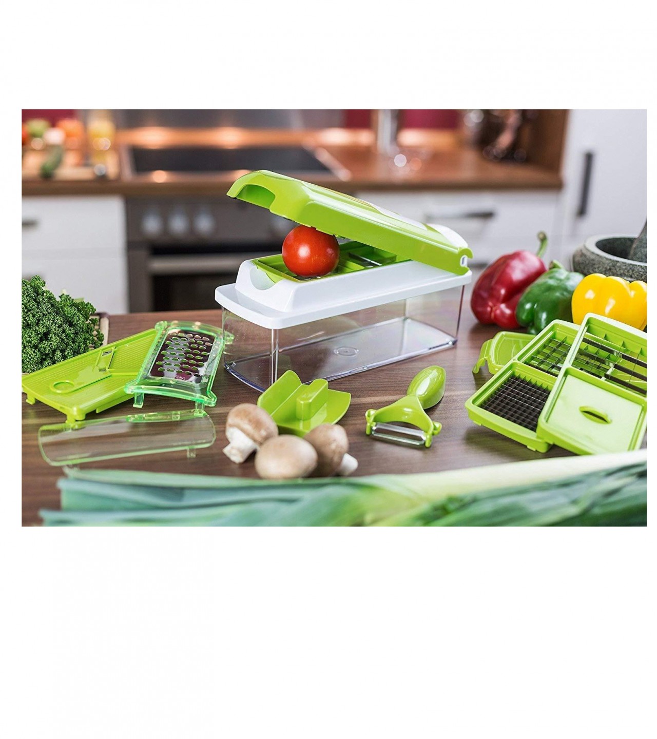 12 Pieces Nicer Dicer Plus Fruit & Vegetable Slicer