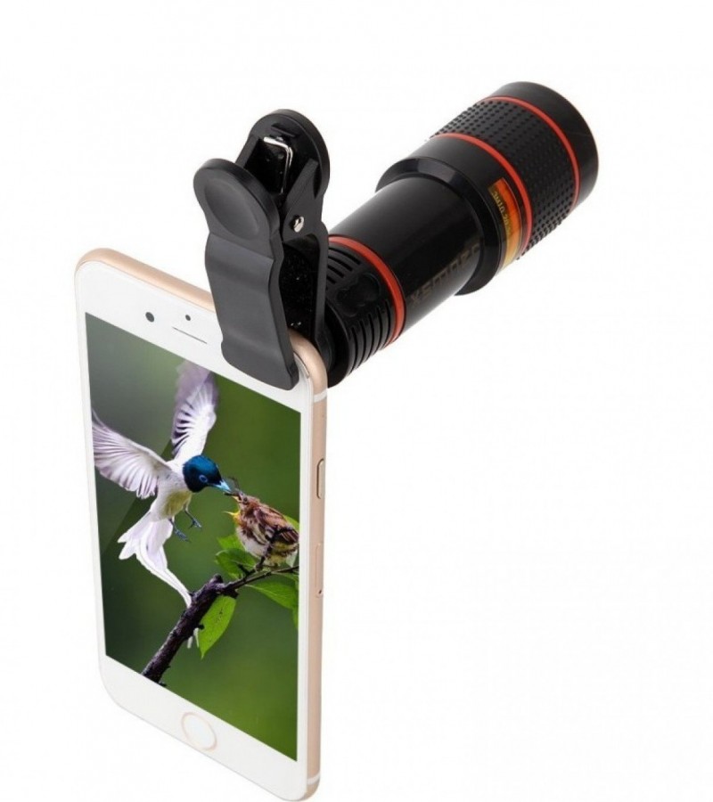 12X Mobile Clip Lens - Black