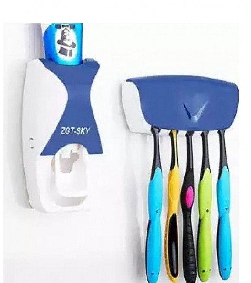 Automatic Toothpaste Squeezing Device Set