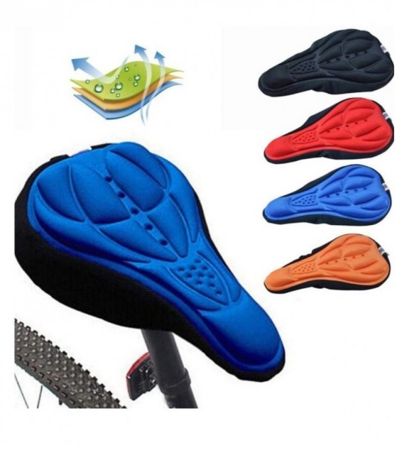 Bicycle Soft Silicone 3D Gel Pad Cushion Cover