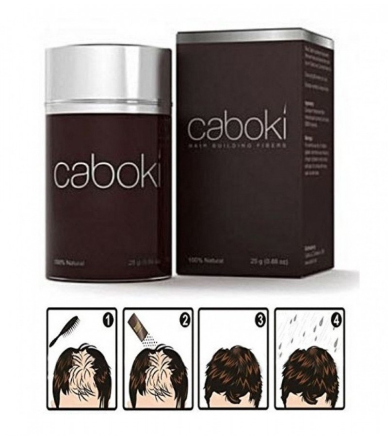 Caboki Hair Fiber - 25g DARK BROWN & Black