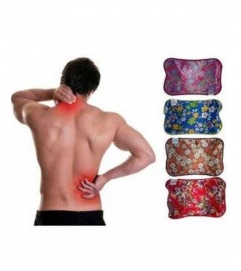 Electric Hot Water Bottle Heat Pad (Heat Bag) For Pain Relief - Multicolour