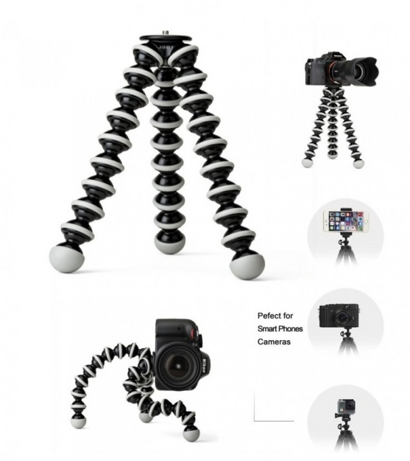 Gorilla Camera And Mobile Tripod Stand 811