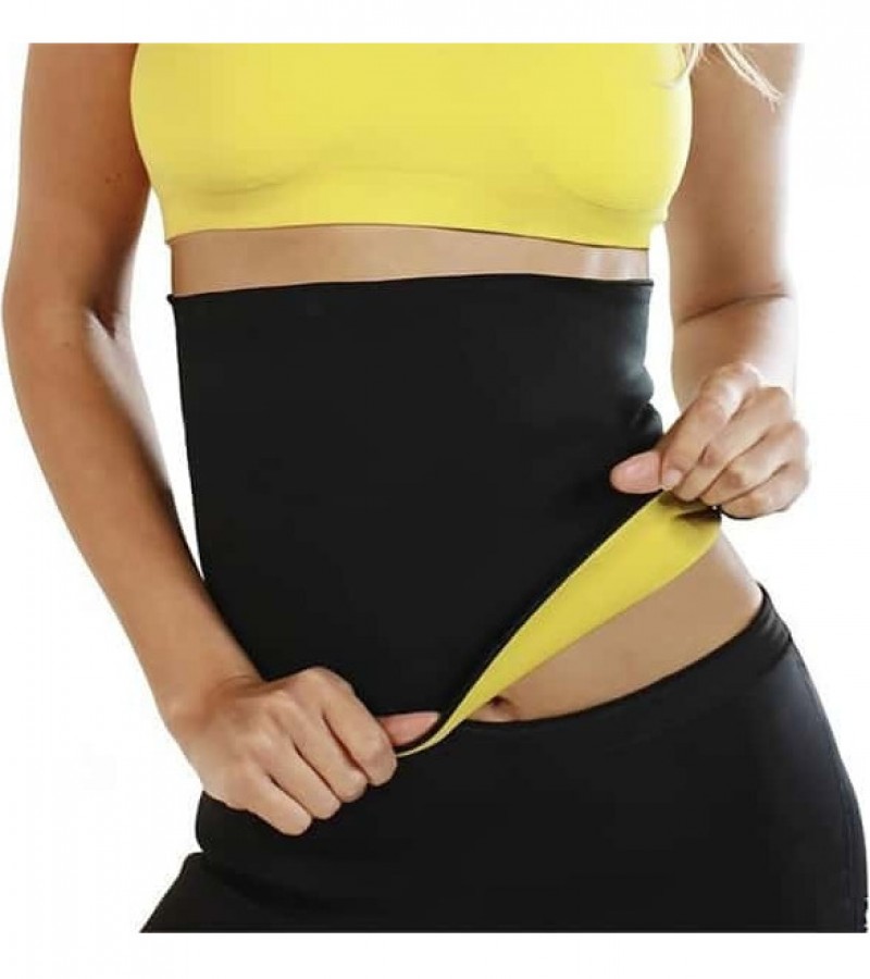 Hot Shaper Belly Belt Black