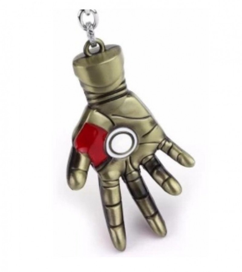 Marvel Comics The Avengers Superhero Iron Man Hand Key Chain