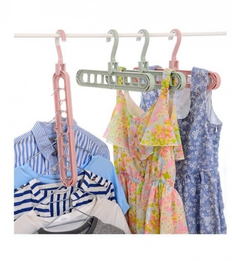 Multi purpose Cloth Hanger for Shirt Coat Babies Clothes Space Saver