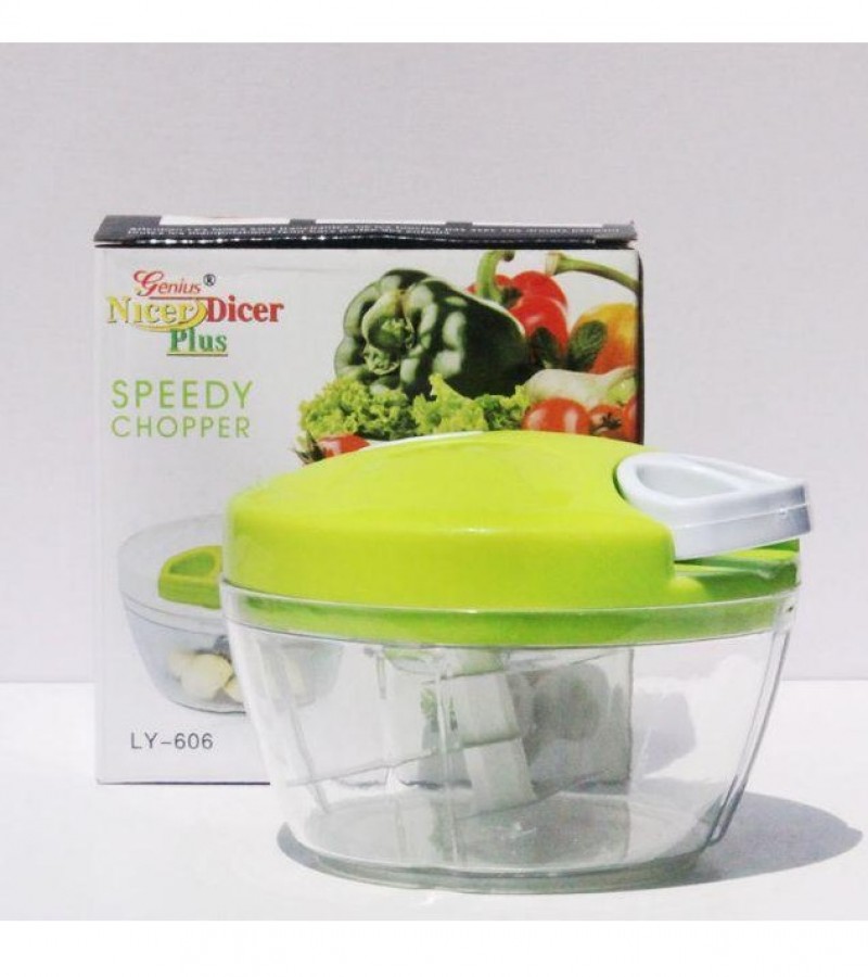 Nicer Dicer Plus Speed Chopper - 3 Sharp Stainless Steel Blades