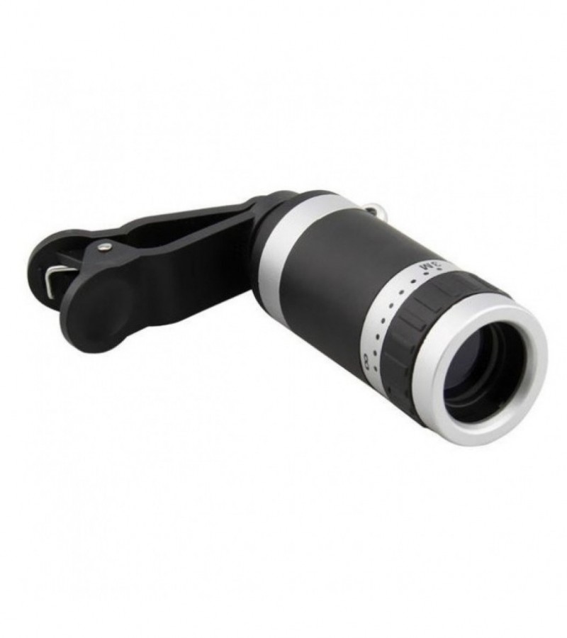 Original 8x Mobile Zoom Lens Better Quality - Silver