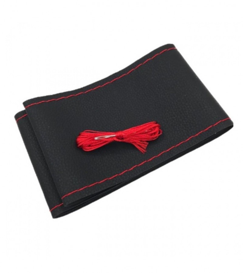 Orignal Leather The steering-wheel cover With Needle