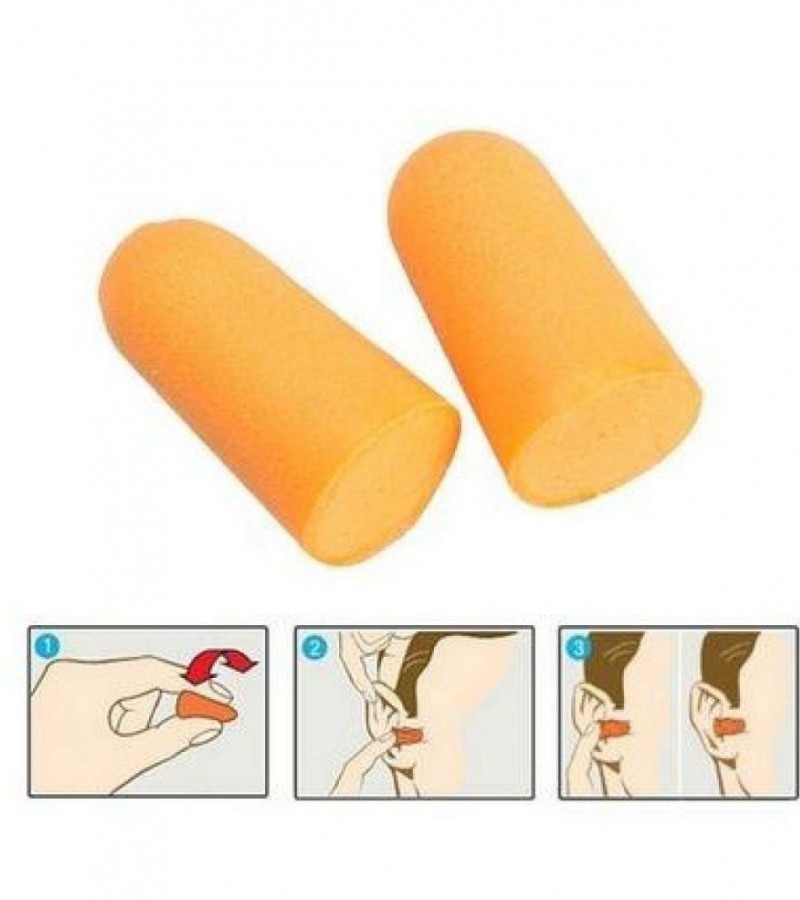 Pair of Noise Prevention Ear Plugs
