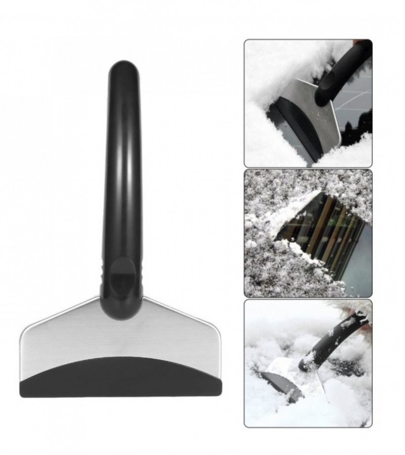 Portable Winter Car Windshield Snow Scraper Mini Ice Shovel Stainless