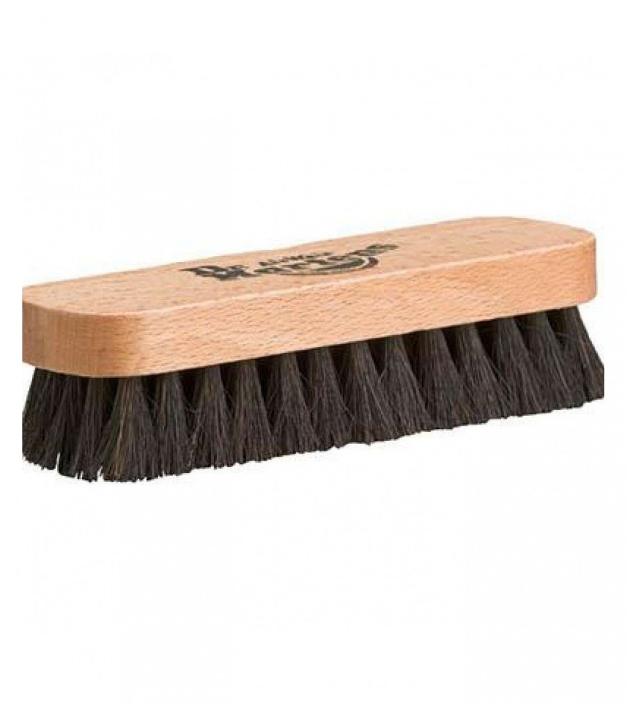 Shoe Cleaning Brush Black - Horse hair bristles