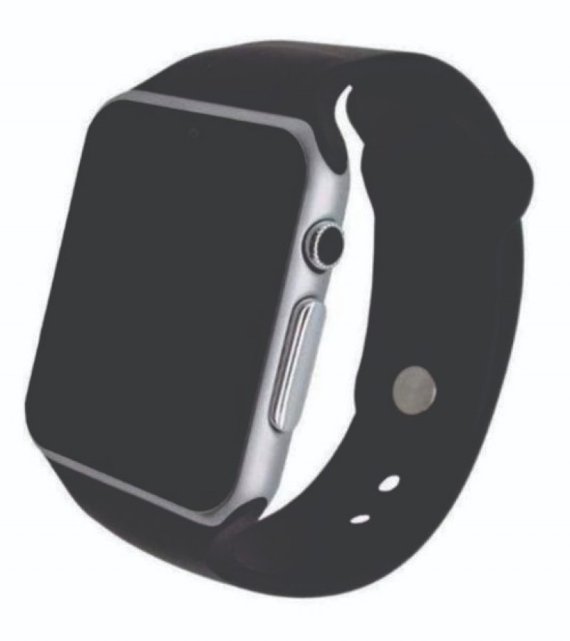 Smart Watch Black W08 With Gsm Slot And Bluetooth Connectivity For Ios And Android Smart Phones